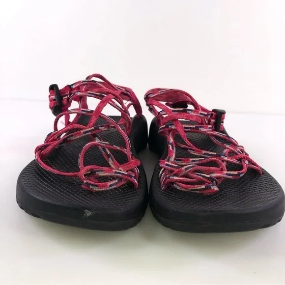Chaco ZCloud X2 Sandal J106134 Women’s Size 9 Pink Black Hiking - Picture 4 of 7